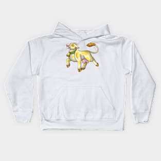 Happy Moo: Butter Cream Kids Hoodie